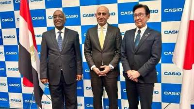 وزير التعليم يلتقي مسؤولي شركة "كاسيو" لبحث سبل التعاون في المشروعات التعليمية