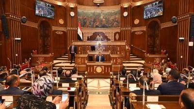 الشباب والرياضة تنظم جلسة معايشة بمقر مجلس الشيوخ لأعضاء نموذج محاكاة مجلس الشيوخ