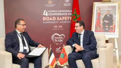 نائب وزير النقل للنقل البري يشارك في فعاليات المؤتمر الوزاري العالمي الرابع بمراكش