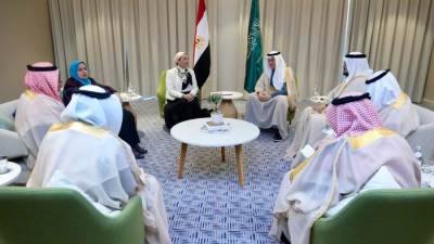 وزيرة البيئة تلتقى نظيرها السعودى لتعزيز سبل التعاون البيئى ببن البلدين