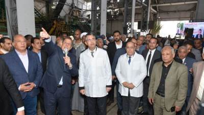 وزير التموين : لدينا خطة متكاملة لتطوير مصانع السكر لتحقيق الاكتفاء الذاتي وتقليل الاستيراد