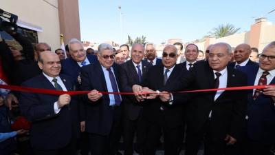 وزير العدل يفتتح مجمع خدمات الشهر العقاري والتوثيق بالغردقة