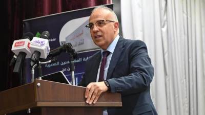 سويلم يشارك في ندوة "إعادة إعمار غزة التي نظمتها نقابة المهندسين المصرية