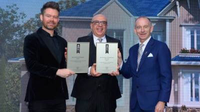 ماونتن ڤيو تفوز بجائزتين إقليميتين في احتفالية International Property Awards  في لندن