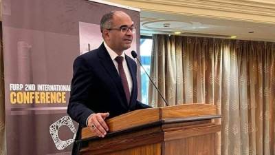 نائب الإسكان يلقي الكلمة الافتتاحية للمؤتمر الدولي "التخطيط الابتكاري في مجابهة تحديات العمران"