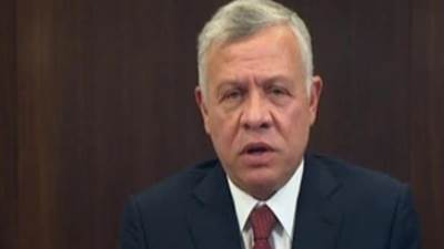 العاهل الأردني يشدد على ضرورة إعادة إعمار غزة دون تهجير سكانها