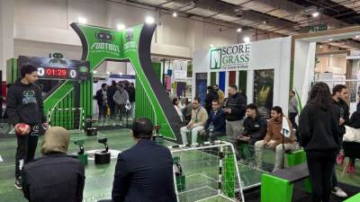 لليوم الثاني على التوالي.. توافد مكثف للجمهور لحضور فعاليات المعرض الرياضي "سبورتس إكسبو 2025"