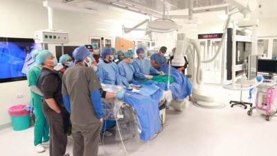 الصحة: نجاح عمليات أشعة تشخيصية وتداخلية بمستشفى العاصمة الإدارية بمشاركة خبير فرنسي