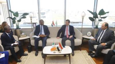 وزيرا الزراعة والثروة الحيوانية في مصر وكوت ديفوار يبحثان التعاون في مجال الاسماك