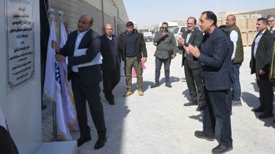 رئيس الوزراء يشهد افتتاح مصنع "أزورا إيجيبت" لتصنيع الأدوات الصحية