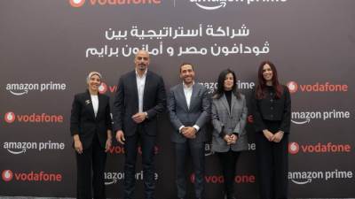 ڤودافون مصر تعلن تعاونها مع أمازون لتوفير مزايا أمازون برايم لعملاء ڤودافون RED