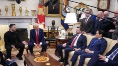 إلغاء المؤتمر الصحفى بين ترامب وزيلينسكى بعد مشادة كلامية بينهما