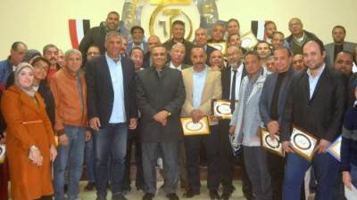 شركات الإنتاج الحربي تنظم قوافل طبية للعاملين وتكرم المتميزين والمحالين للمعاش