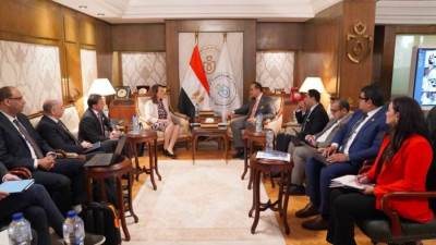 رئيس الرعاية الصحية يبحث التعاون مع شركة "ألفاريز آند مارسال" العالمية