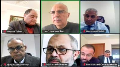 سويلم يعقد اجتماعاً مع قيادات الوزارة و رؤساء الإدارات المركزية للموارد المائية بالمحافظات