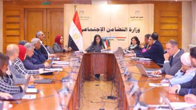 وزيرة التضامن الاجتماعي تترأس اجتماع مجلس إدارة صندوق دعم الصناعات الريفية والبيئية والإنعاش الريفي