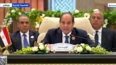 الرئيس السيسى: اتفاقية السلام تلزم كل طرف احترام الحدود