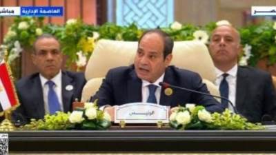 عاجل|| الرئيس السيسى يكشف ملامح الخطة المصرية لإعادة إعمار غزة