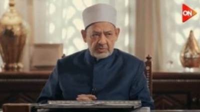 أحمد الطيب: معجزة السماء تدخلت فى صمود شعب فلسطين أمام التدمير الممنهج 