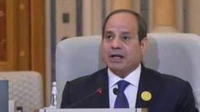 نص كلمة الرئيس السيسى بالجلسة الافتتاحية للقمة العربية الطارئة فى القاهرة