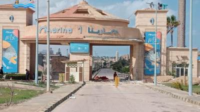 رئيس جهاز القرى السياحية بدء أعمال تنفيذ " البوغاز " أول ممر ملاحي يربط مارينا الشمالية بتوسعاتها الجنوبية