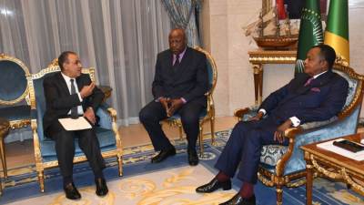 وزير الخارجية يسلم رسالة من الرئيس السيسي إلى رئيس الكونجو