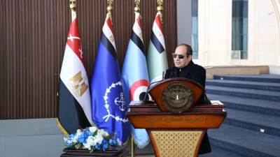 الرئيس السيسي: احتياطيات مصر من السلع الاستراتيجية متوفرة