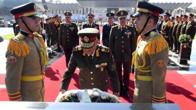 تكريم الأبطال في يوم الشهيد والمحارب القديم.. الرئيس السيسي ينيب الفريق أول عبد المجيد صقر لوضع إكليل الزهور على النصب التذكاري