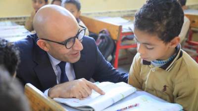 وزير التعليم يجري جولة مفاجئة بعدد من مدارس محافظة الفيوم لمتابعة انتظام سير العملية التعليمية
