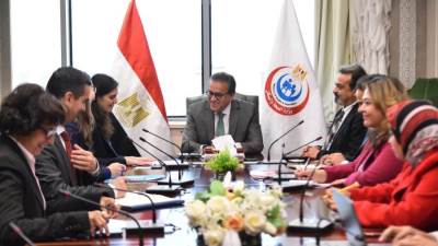 زير الصحة يبحث مع ممثل اليونيسيف تعزيز التعاون في الرعاية الصحية والتغذية والصحة النفسية