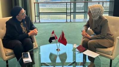 رئيسة "قومي المرأة" تبحث مع وزيرة تركية تعزيز التعاون بمجالات تمكين المرأة