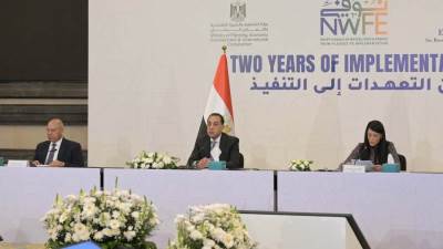 رئيس الوزراء يشارك في فعاليات إطلاق وزارة التخطيط تقرير المتابعة الثانى بشأن تنفيذ المنصة الوطنية لبرنامج "نُوَفِّي" 