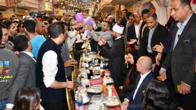 وزير الأوقاف: إفطار المطرية مشهد شعبي عبقري معبر عن الأمان والتلاحم والفرحة