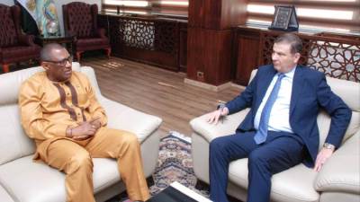وزير الزراعة وسفير سيراليون يبحثان التعاون في مجال استنباط التقاوى وبناء القدرات والابتكارات الزراعية