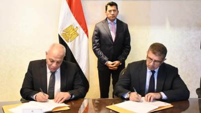 وزير الشباب والرياضة يشهد مراسم توقيع بروتوكول تعاون مع هيئة تنمية الصعيد التابعة لرئاسة مجلس الوزراء