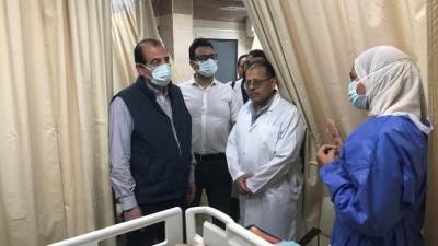 نائب وزير الصحة يجرى زيارة مفاجئة لعدد من المستشفيات ومنشآت الرعاية الأولية بسوهاج
