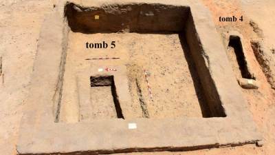 العثور على مقبره لأحد القادة العسكريين من عصر الملك رمسيس الثالث