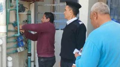 رئيس الجهاز: فصل ٦٦ وصلة مياه خلسة بمدينة دمياط الجديدة 