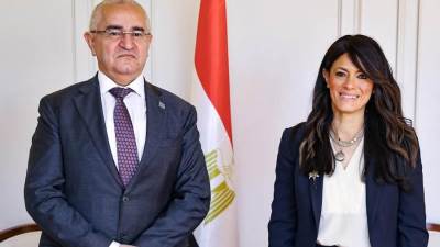 المشاط تبحث مع سفير جمهورية أذربيجان آفاق التعاون الاقتصادي والاستثماري التنموي واستعدادات اللجنة المشتركة بين البلدين