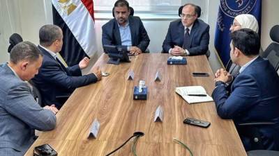 رئيس هيئة الدواء المصرية يستقبل رئيــس الهيئة اليمنية العليا للأدوية والمستلزمات الطبية