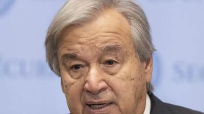 جوتيريش يدعو لتعزيز الجهود للوصول إلى عالم خال من الأسلحة البيولوجية