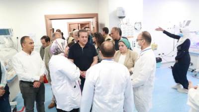 وزير الصحة: حريصون على تقديم الدعم الكامل لجميع مستشفيات محافظة المنيا