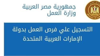 وزير العمل: توفير 300 فرصة عمل في شركة مقاولات إماراتية