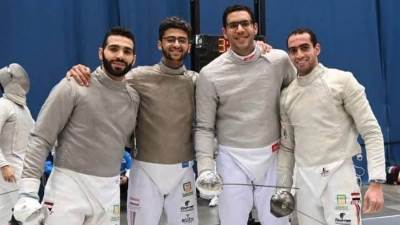 وزير الرياضة يشيد بإنجاز منتخب السلاح بعد تتويجه بذهبية كأس العالم بالمجر