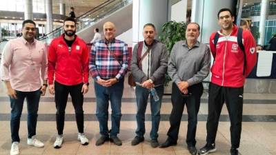 وفد رسمي لاستقبال أبطال منتخب السلاح بعد تتويجهم بذهبية كأس العالم بالمجر