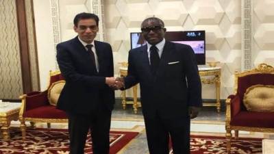 سفير مصر في مالابو يبحث مع نائب رئيس جمهورية غينيا الاستوائية التعاون الثنائي