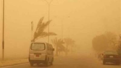 عاصفة ترابية خفيفة تضرب مدينة الأقصر والمحافظ يعلن الطوارئ