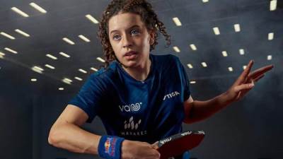 هنا جودة تودع بطولة الأبطال لتنس الطاولة من الدور الأول بمنافسات الفردي