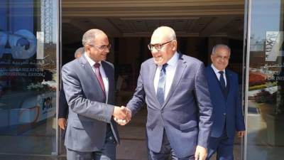 نائب وزير الإسكان ورئيس الهيئة العربية للتصنيع يتابعان موقف تنفيذ مشروعات مياه الشرب والصرف الصحي بالمبادرة الرئاسية "حياة كريمة "