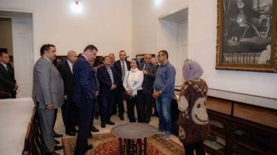 وزيرا البيئة والزراعة والمدير العام المساعد للفاو يتفقدون المتحف الزراعى